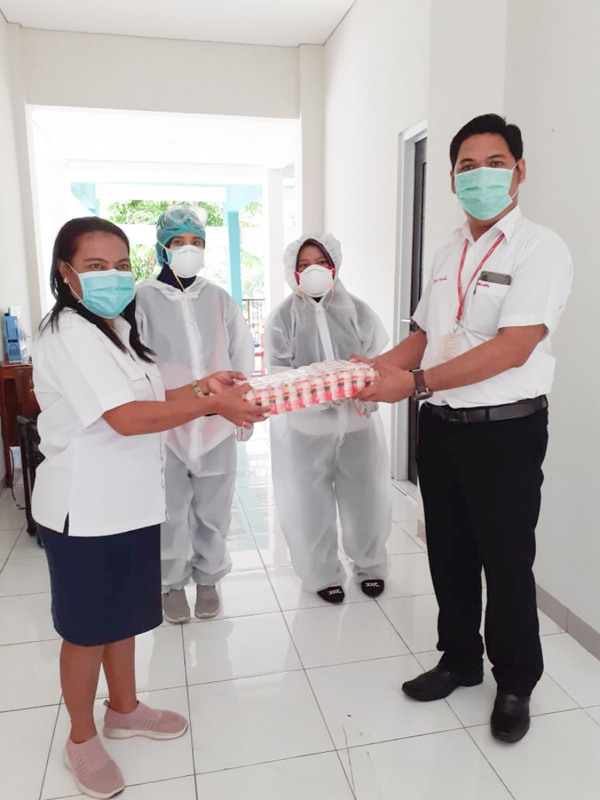 PT YAKULT PEDULI TENAGA KESEHATAN PUSKESMAS KUPANG KOTA